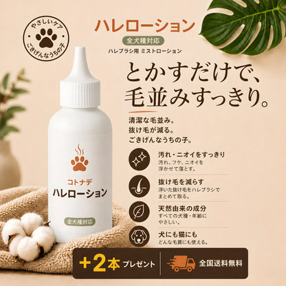 コトナデ™ ハレブラシ＋ハレローション セット